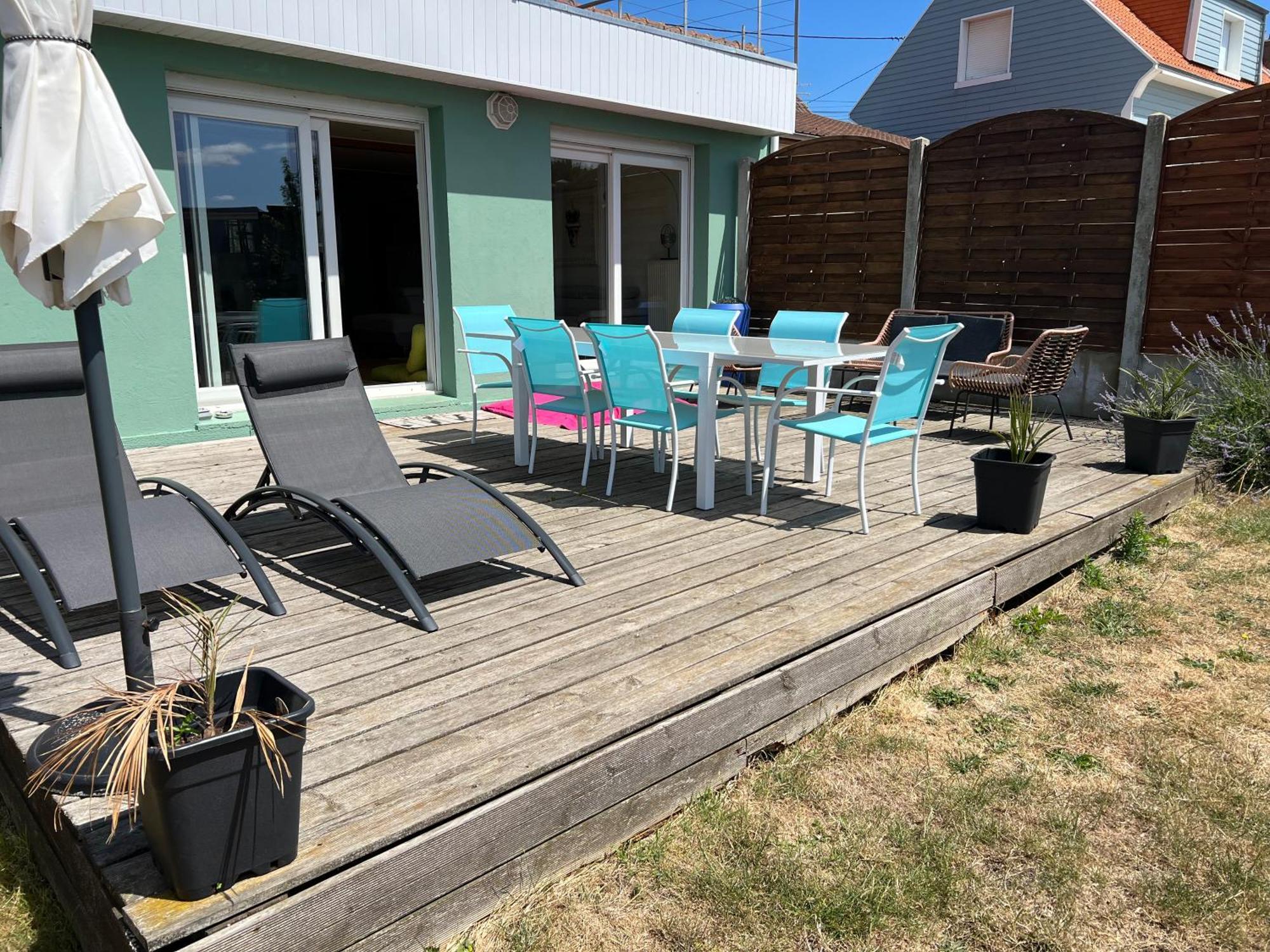 La Maison Du Bon Air Wimereux Bagian luar foto